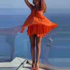 Krissi Halter Mini Dress