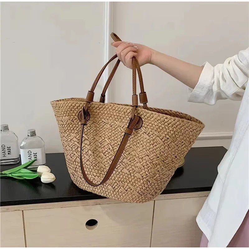 Kyline Woven Summer Tote
