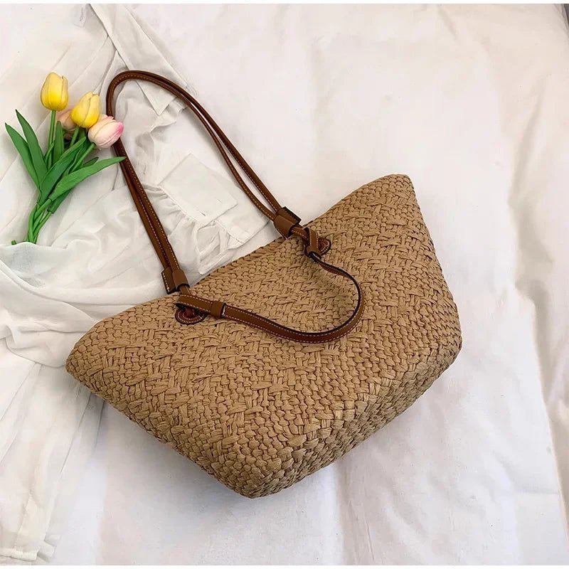 Kyline Woven Summer Tote