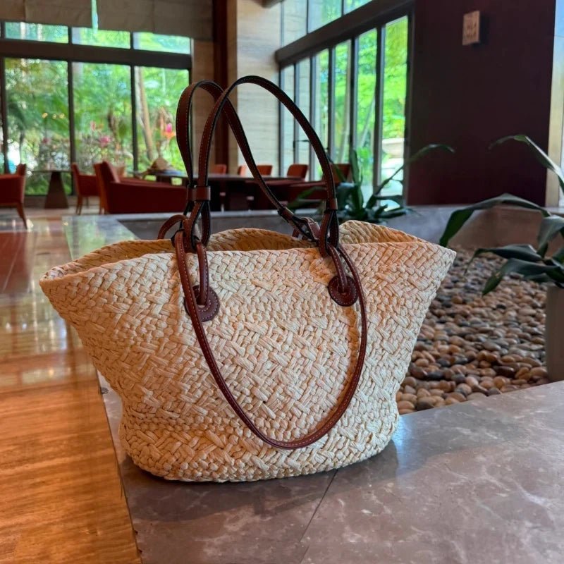 Kyline Woven Summer Tote