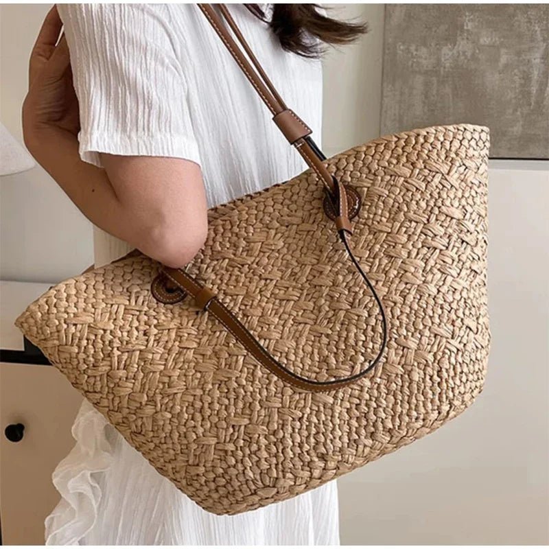 Kyline Woven Summer Tote