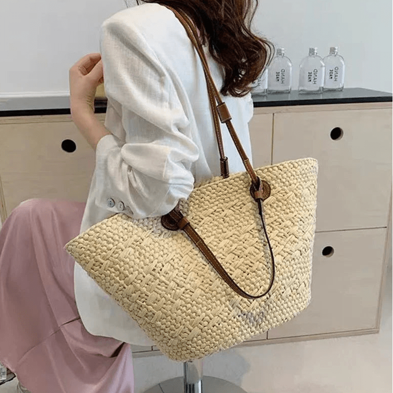 Kyline Woven Summer Tote