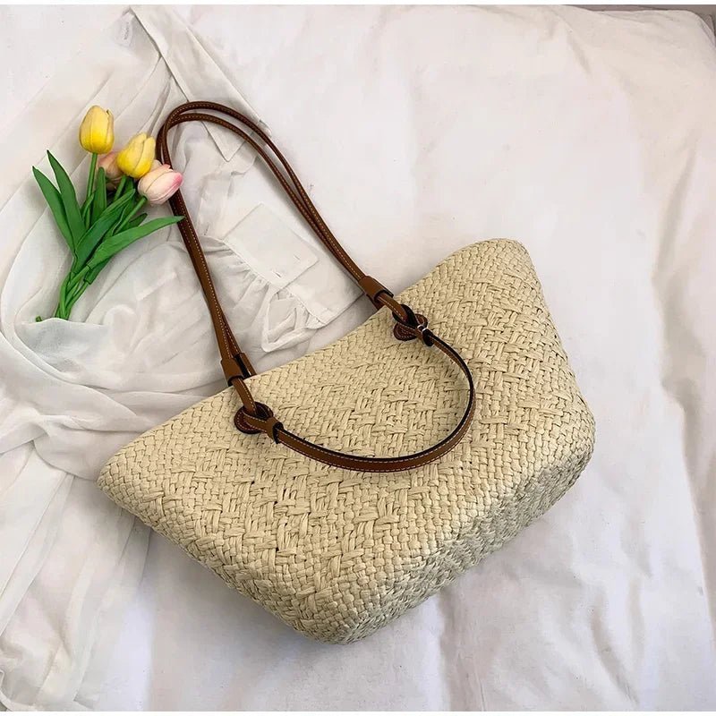 Kyline Woven Summer Tote