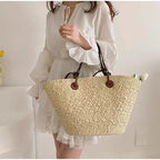 Kyline Woven Summer Tote
