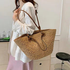 Kyline Woven Summer Tote