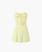Laura Lace Up Mini Dress