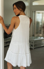 Loredana Boho Sleeveless Mini Dress