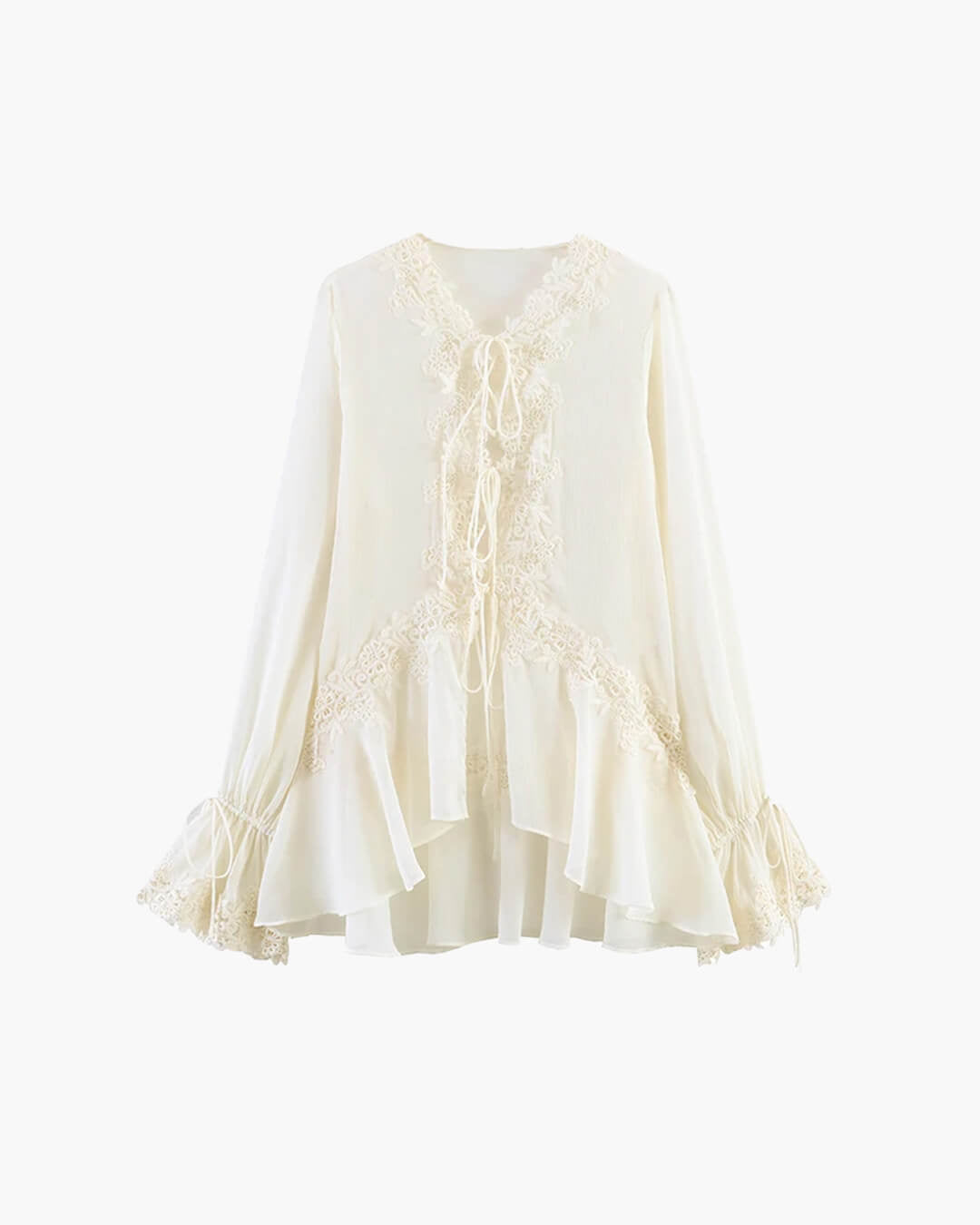 Maila Lace Cardigan Top