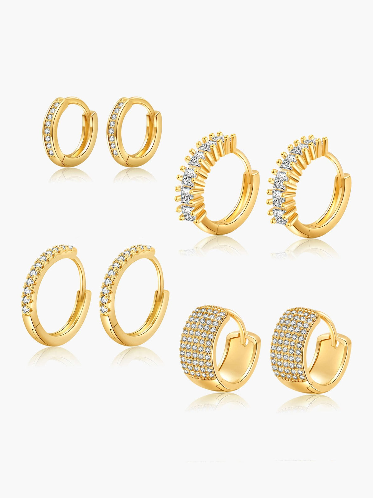 Afna Sparkling Earring Set