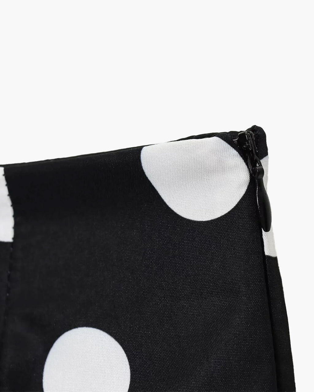 Marjorie Polka Dot High-Waisted Mini Shorts