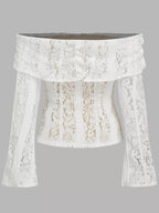 Matilda Off-Shoulder Lace Top