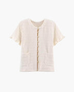 Maxine Knitted Tank Pleated Skirt Set