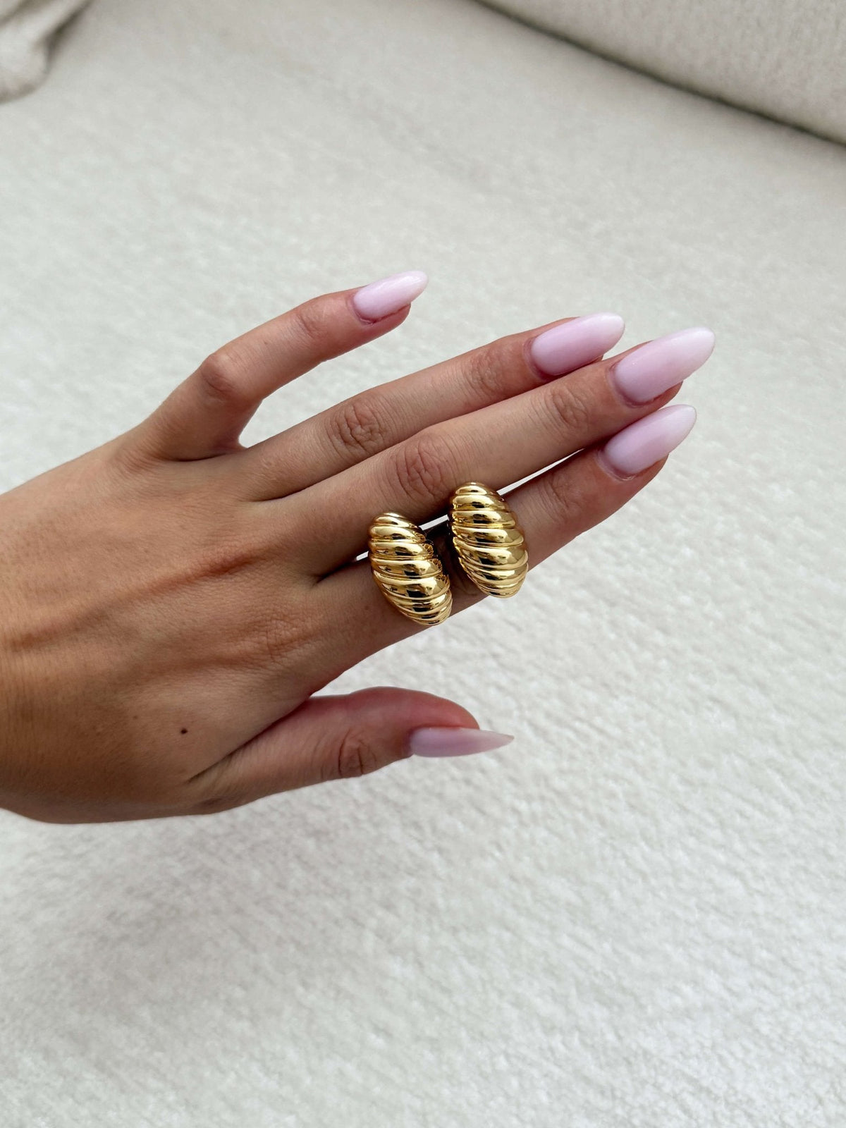 Afsana Twisted Shell Earrings