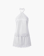 Erica Satin Halter Two-Piece Set