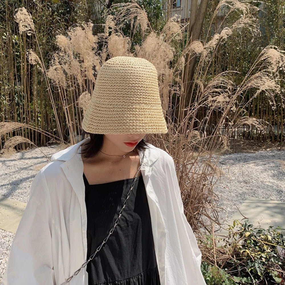 Monique Wide-Brim Bucket Hat