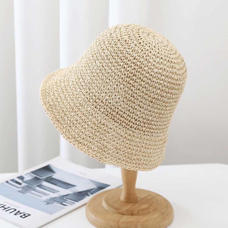 Monique Wide-Brim Bucket Hat