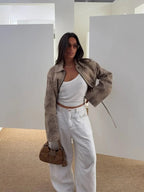 Natalie Tie-Dye Bomber Jacket