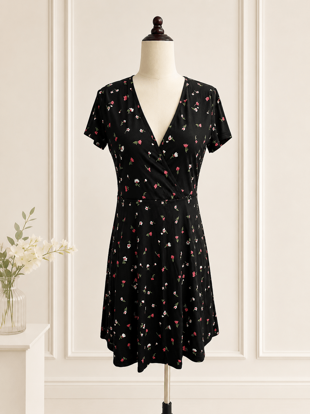 Agafia Floral Mini Dress