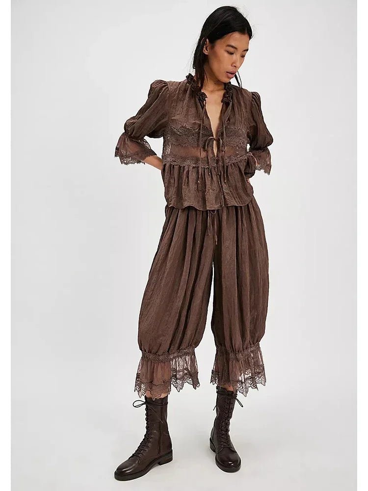 Carla Lace Lantern Suit