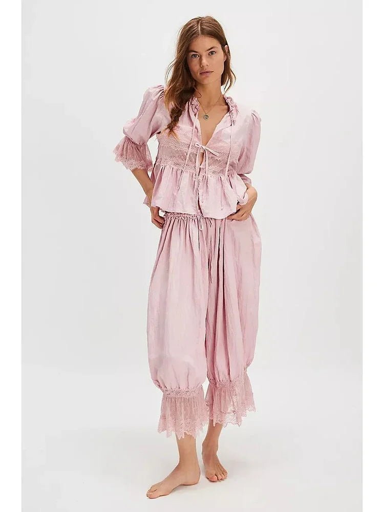 Carla Lace Lantern Suit