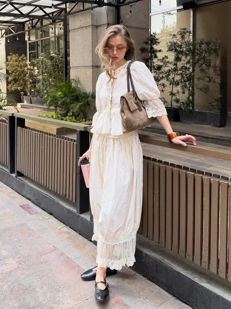 Carla Lace Lantern Suit