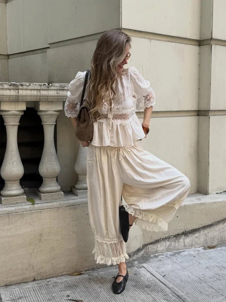 Carla Lace Lantern Suit