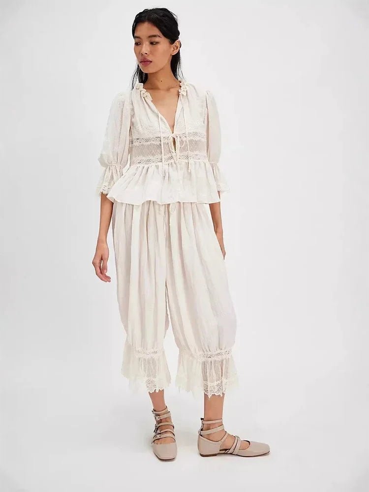 Carla Lace Lantern Suit