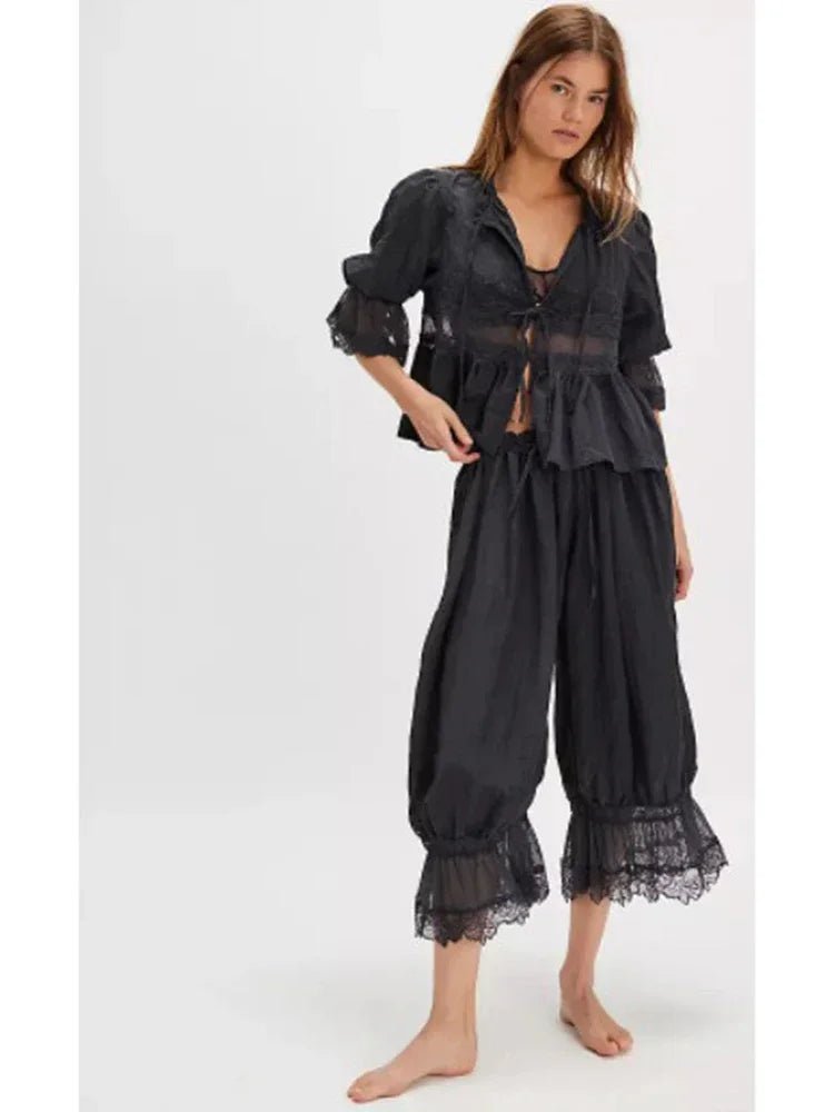 Carla Lace Lantern Suit