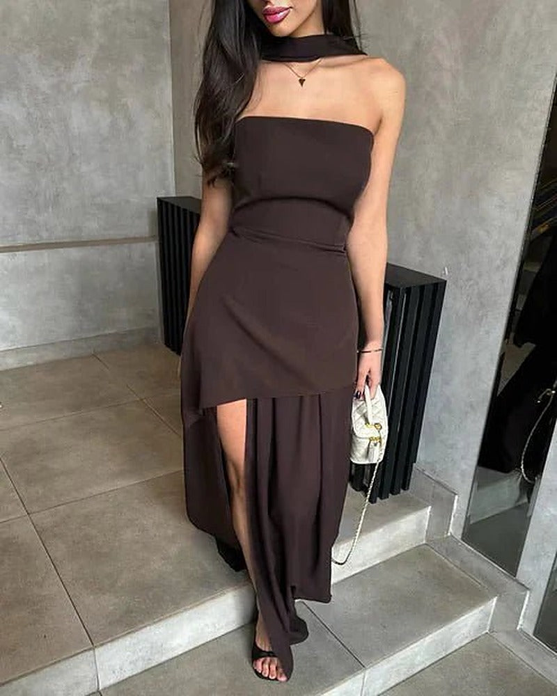 Neva Strapless Bodice Maxi Dress
