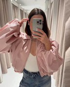 Nova Oversized Bomber Jacket