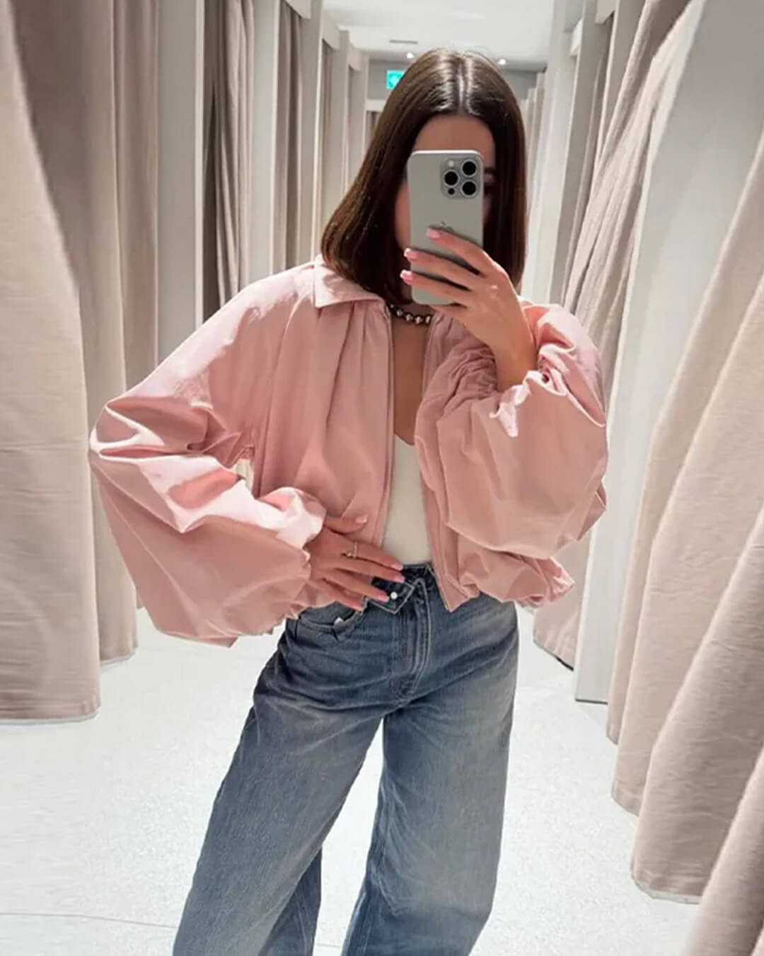 Nova Oversized Bomber Jacket