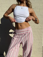 Oriana Striped Palazzo Pants