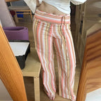 Oriana Striped Palazzo Pants