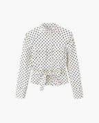 Paige Polka Dot Two-Piece Suit Set