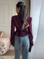 Patricia Structured Cinched Blazer