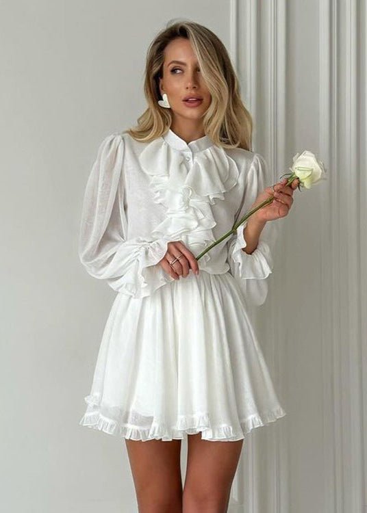 Raisa Ruffled Mini Dress