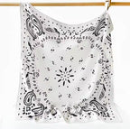 Reese Paisley Knitted Bandana Scarf