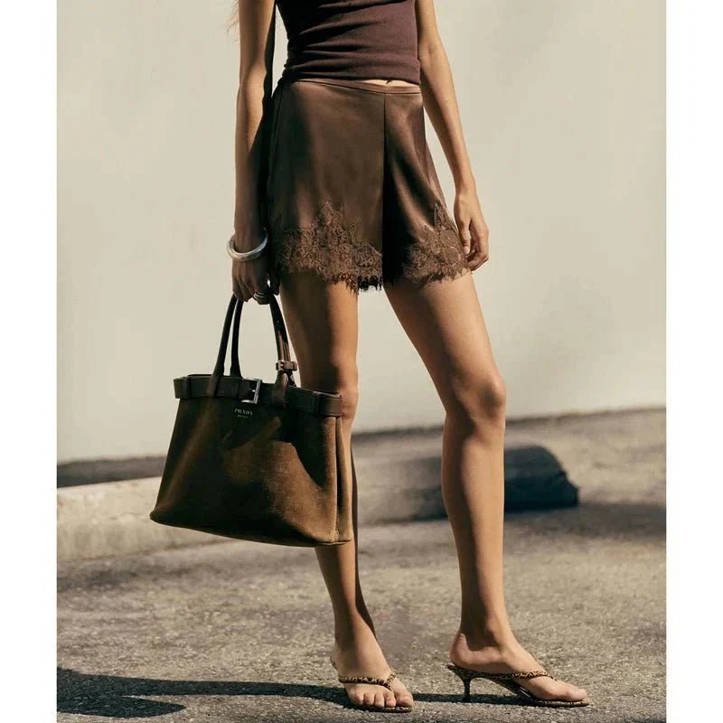 Rosaline Satin Shorts