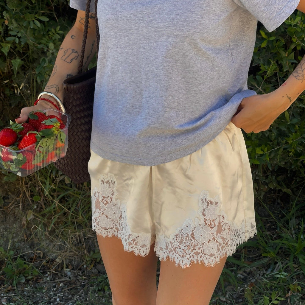 Rosaline Satin Shorts
