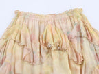 Sabine Tiered Boho Maxi Skirt