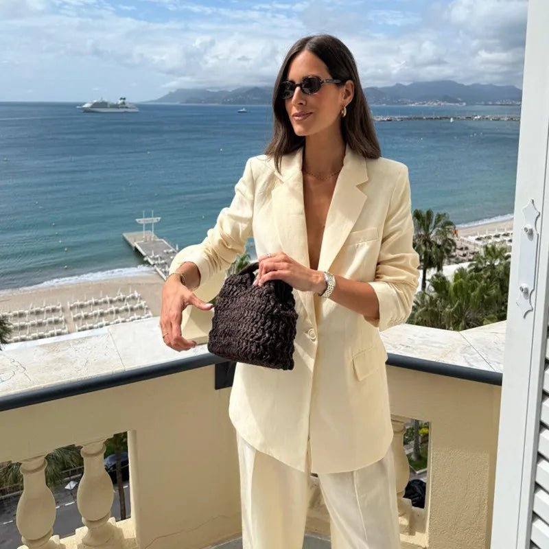 Sabrina Woven Rattan Tote
