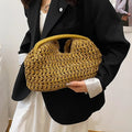 Sabrina Woven Rattan Tote