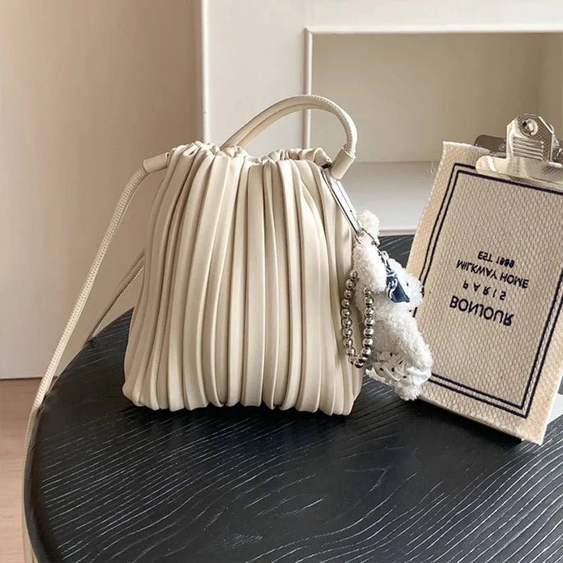 Sadie Pleated Mini Crossbody Bag