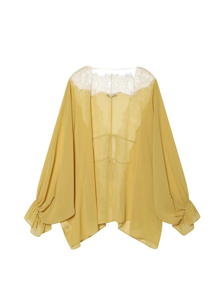 Sarah Lace Patchwork Blouse