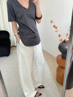 Shiela Wide Leg Linen Pants