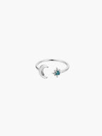 Aglea Moon and Star Ring