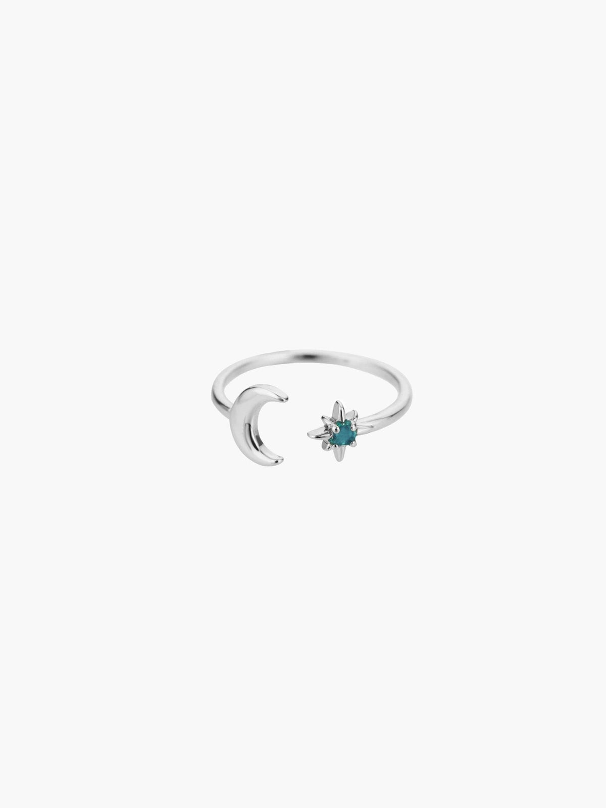 Aglea Moon and Star Ring