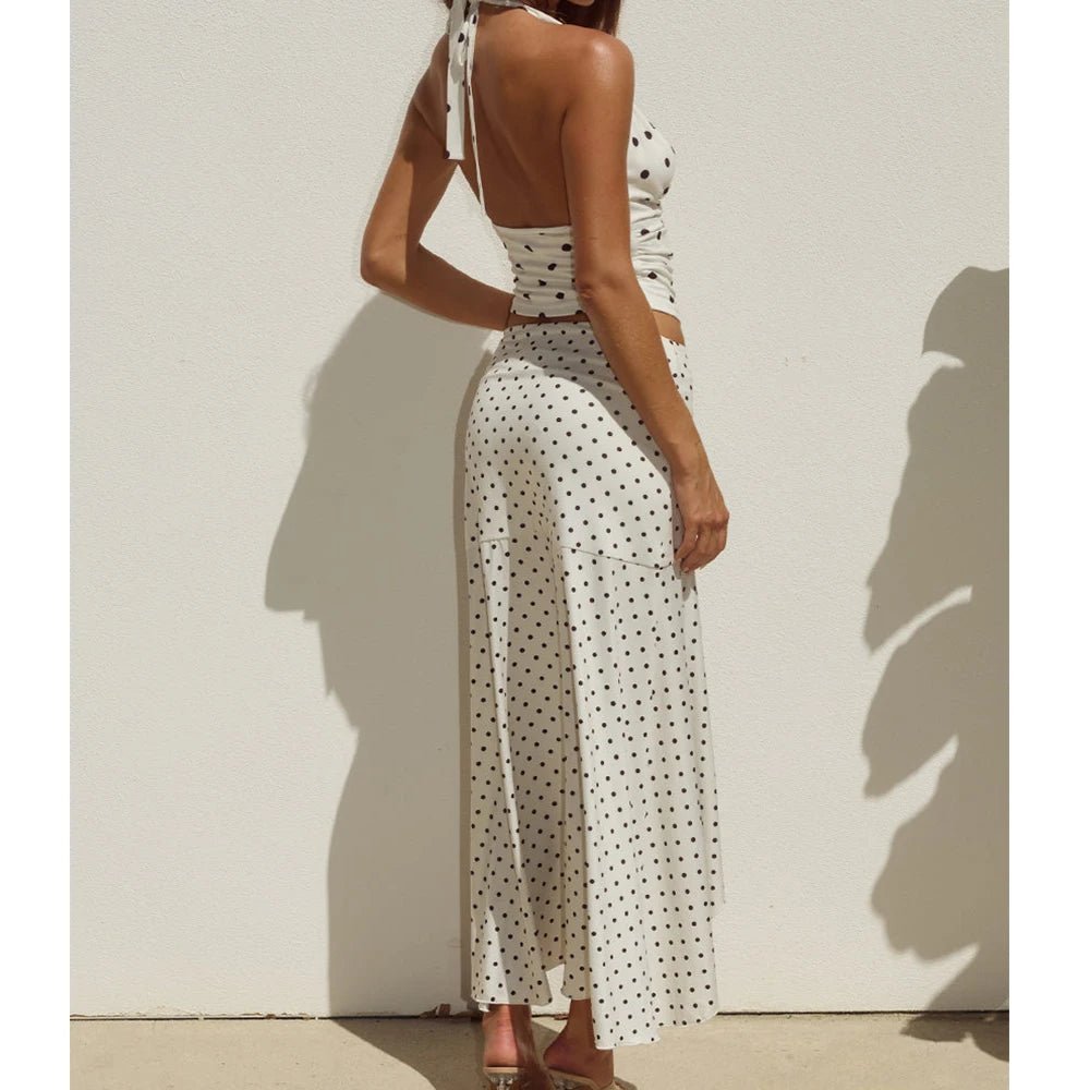 Kate Two-Piece Polka Dot Set