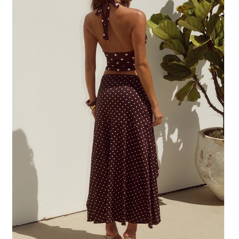 Kate Two-Piece Polka Dot Set