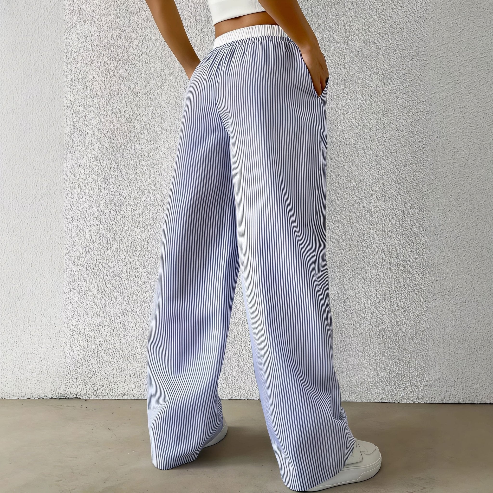 Solara Striped Straight Pants
